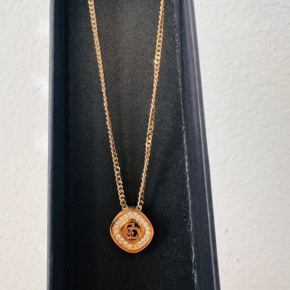 CHRISTIAN DIOR necklace with box - Picture 2 of 10